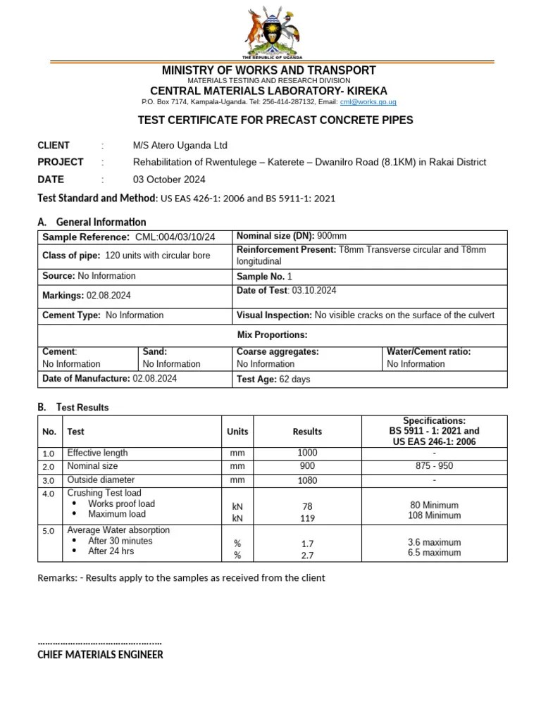 Concrete Pipes | PDF | Concrete | Pipe (Fluid Conveyance)
