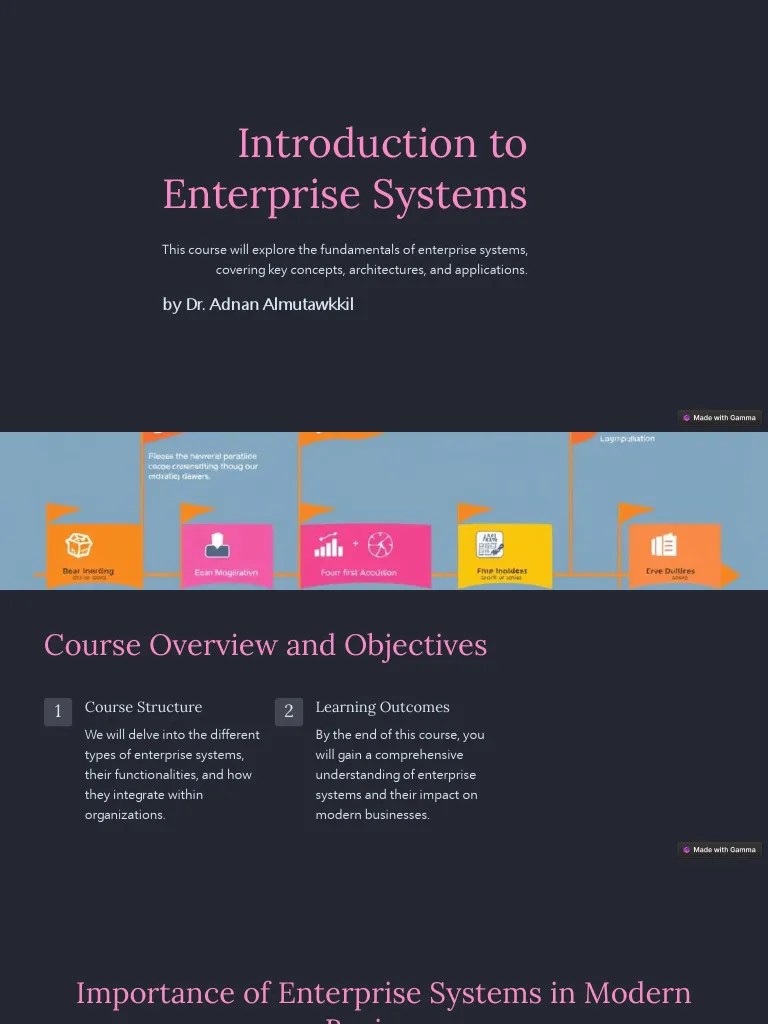 Introduction-to-Enterprise-Systems | PDF | Customer Relationship ...