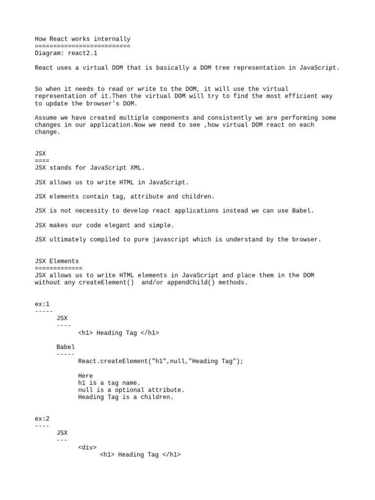 React2 | PDF | Document Object Model | Java Script