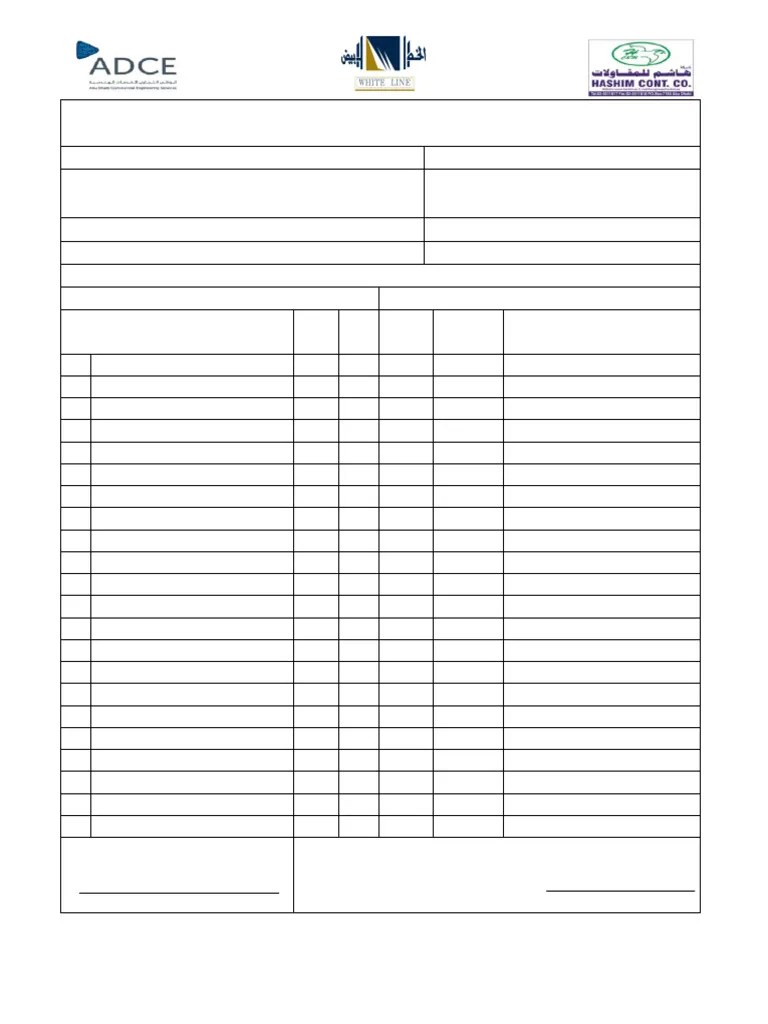 Pre Blockwork Inspection Checklist | PDF