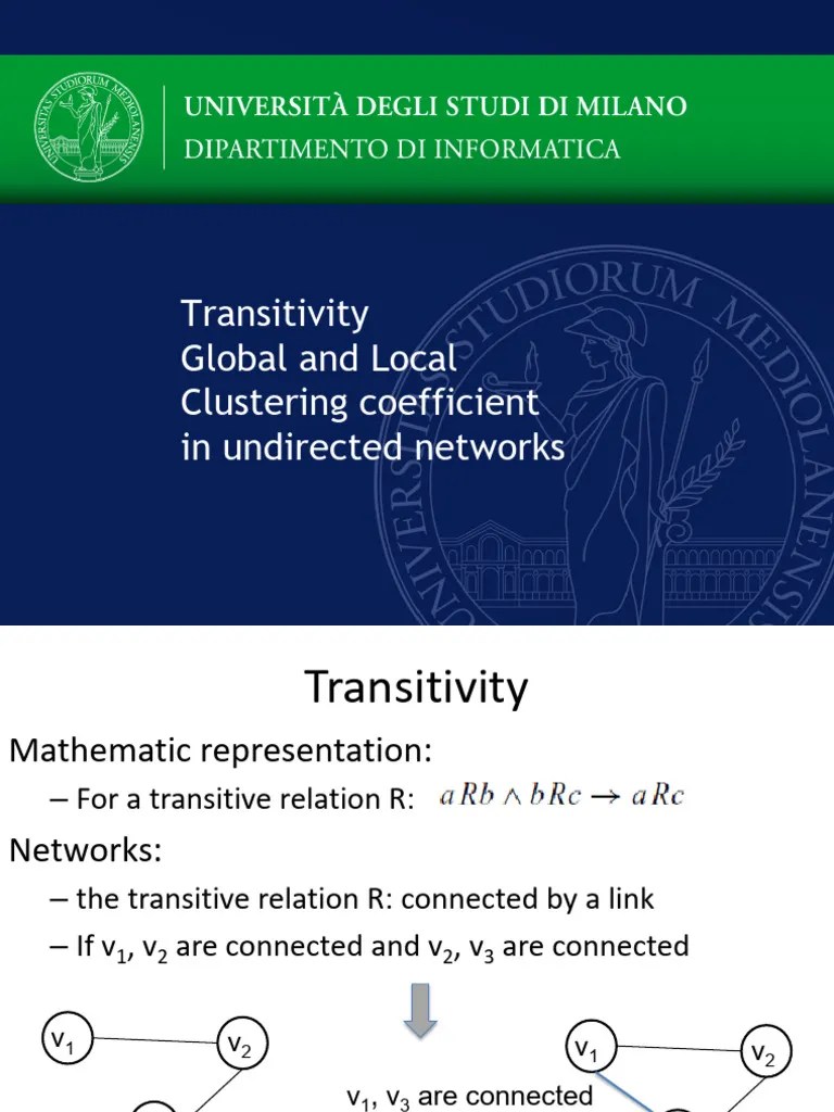 Transitivity Notes | PDF | Operations Research | Discrete Mathematics