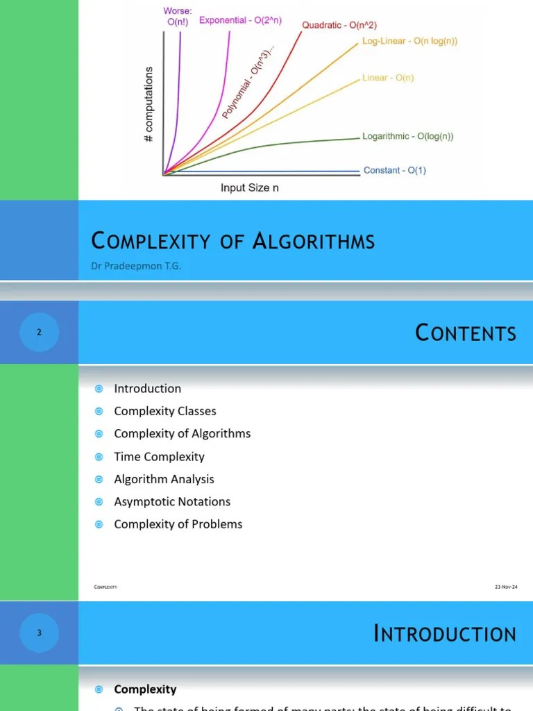 Complexity | PDF | Computational Complexity Theory | Time Complexity