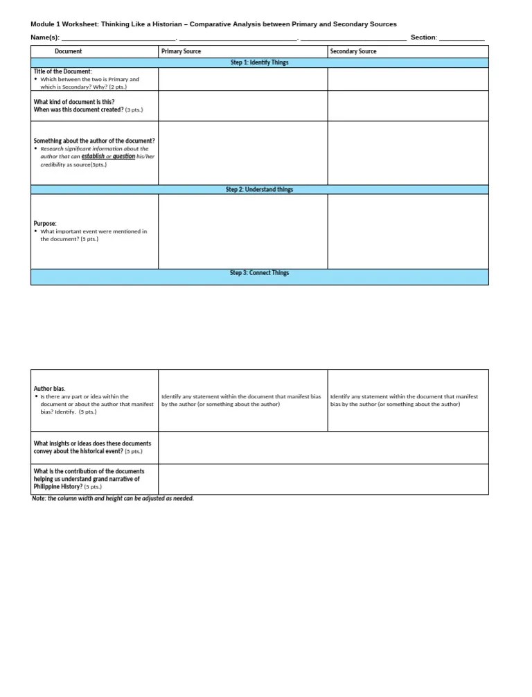 Module 1 Worksheet | PDF