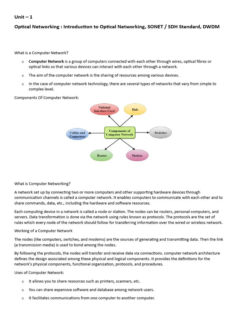 Basic Networking Protocols | PDF | Computer Network | Asynchronous ...