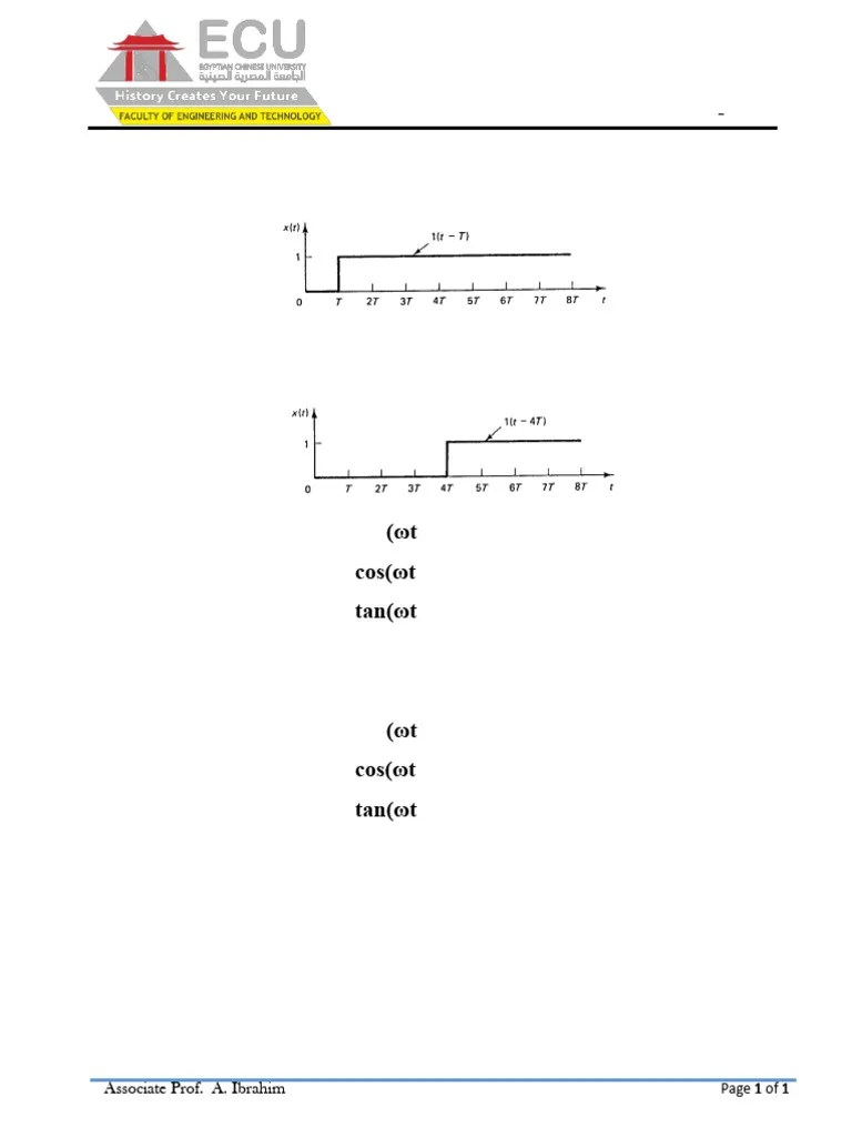 4_ Sheet 4 The Z Transform (3) | PDF