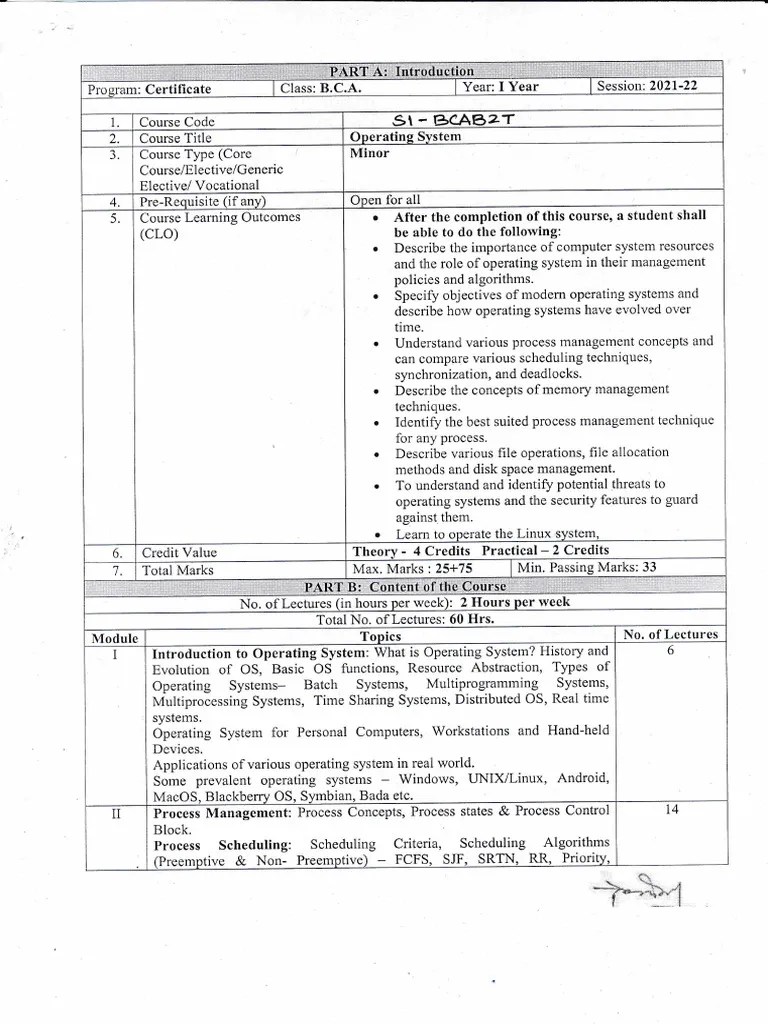 Operating System (5) | PDF | Scheduling (Computing) | Operating System