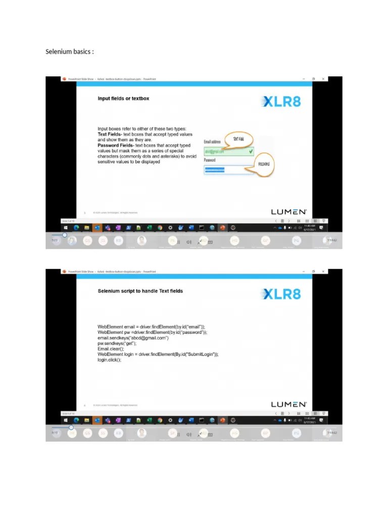 Selenium Basics | PDF