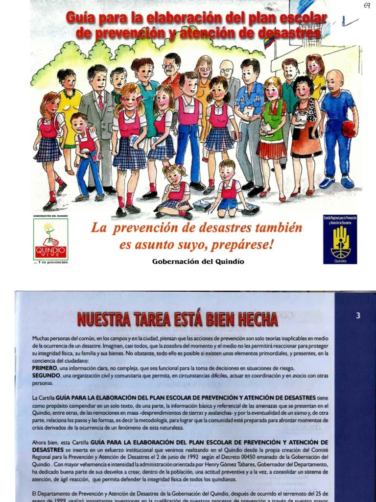 Guia Para La Elaboracion Del Plan Escolar De Prevencion Y Atencion De ...