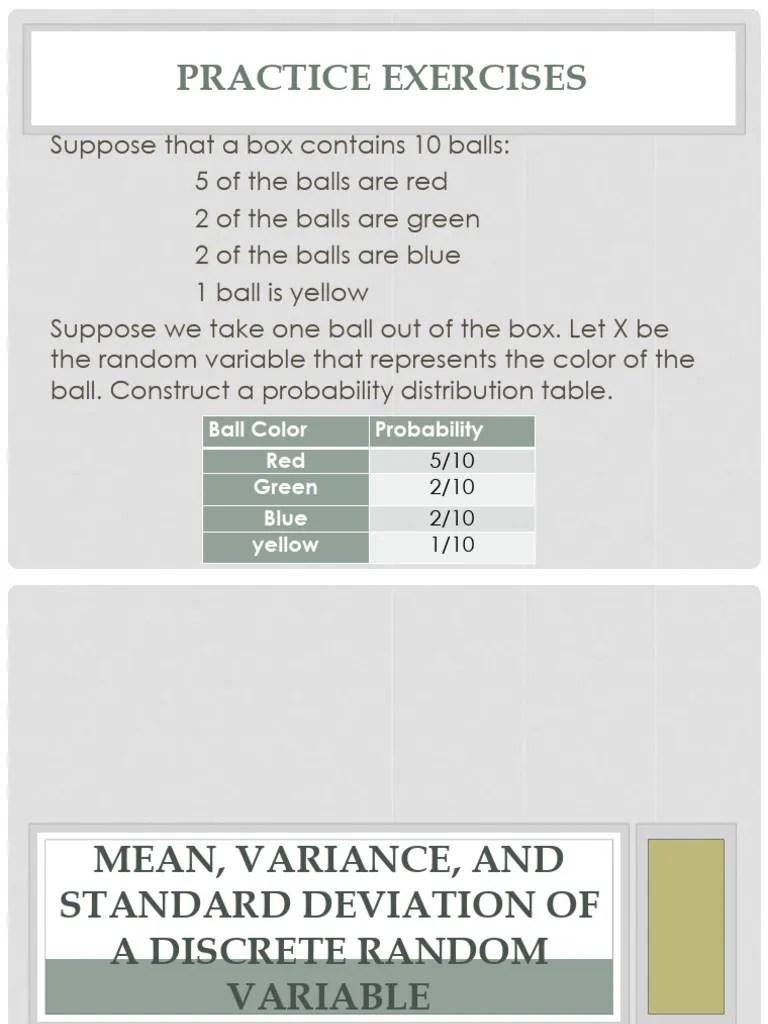 Mean-Variance-and-Standard-Deviation-of-a-Discrete-Random-Variable ...