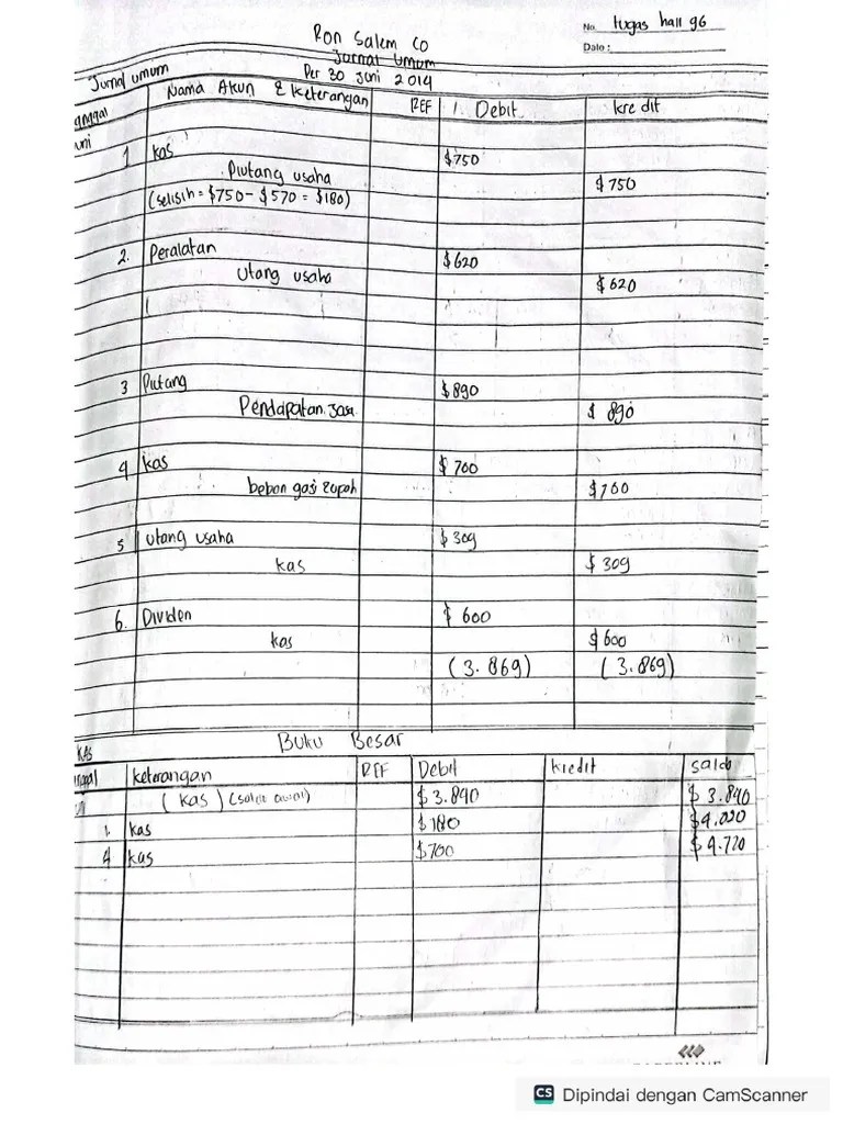 Latihan Soal Pengantar Akuntansi | PDF