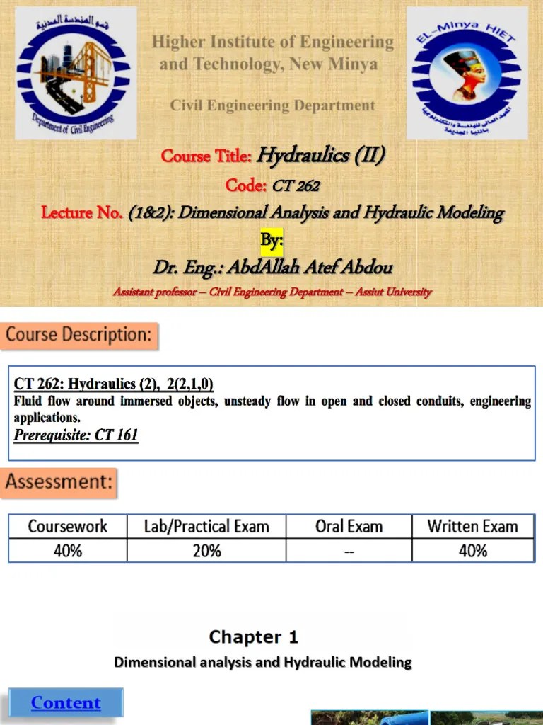 Lecture (1&2)Dimensional Analysis | PDF | Physics | Applied And ...