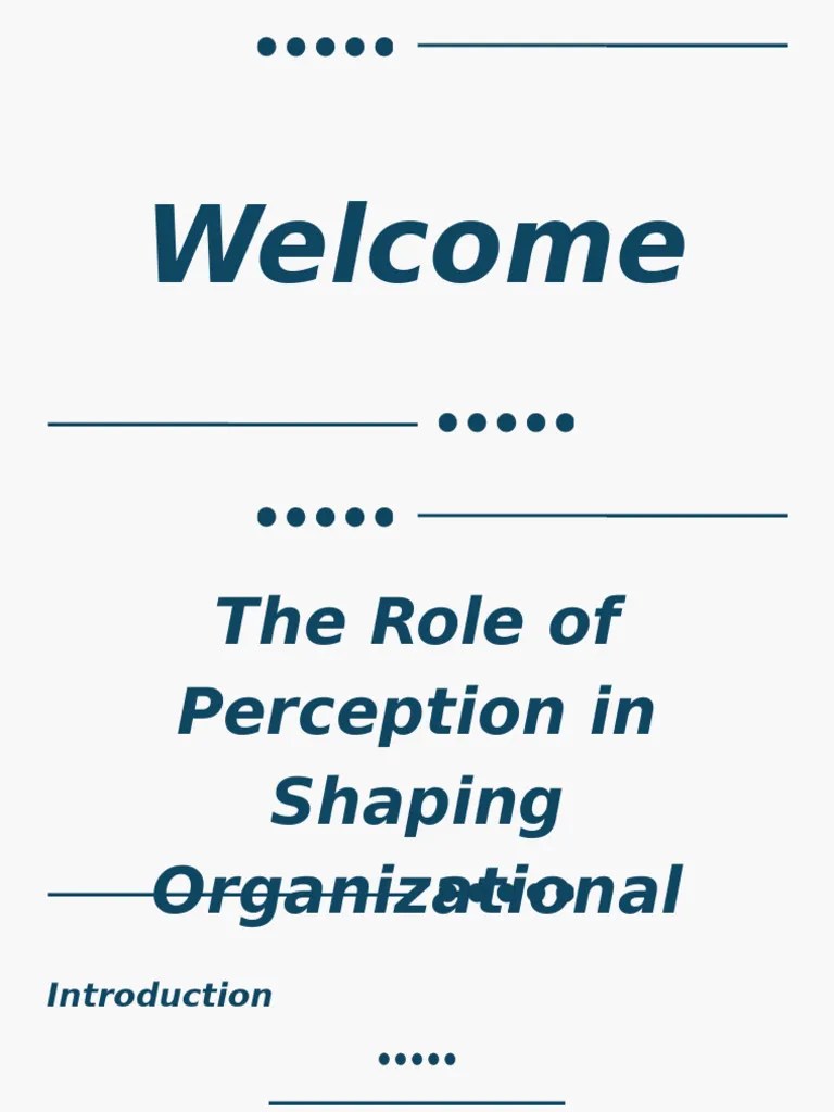 Perception Pdf