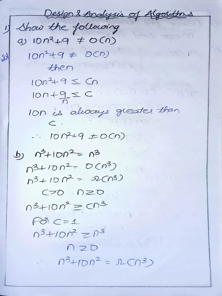 Design And Analysis Of Algorithms Assignment | PDF