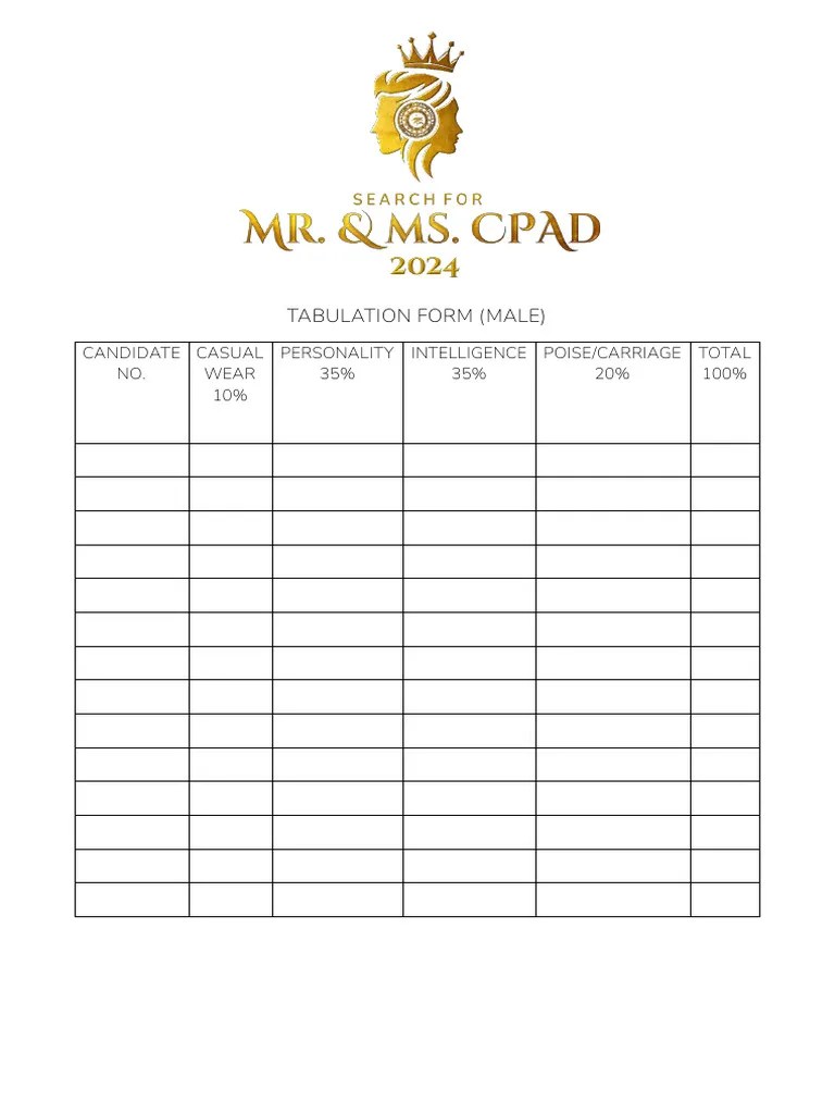 TABULATION-FORM | PDF