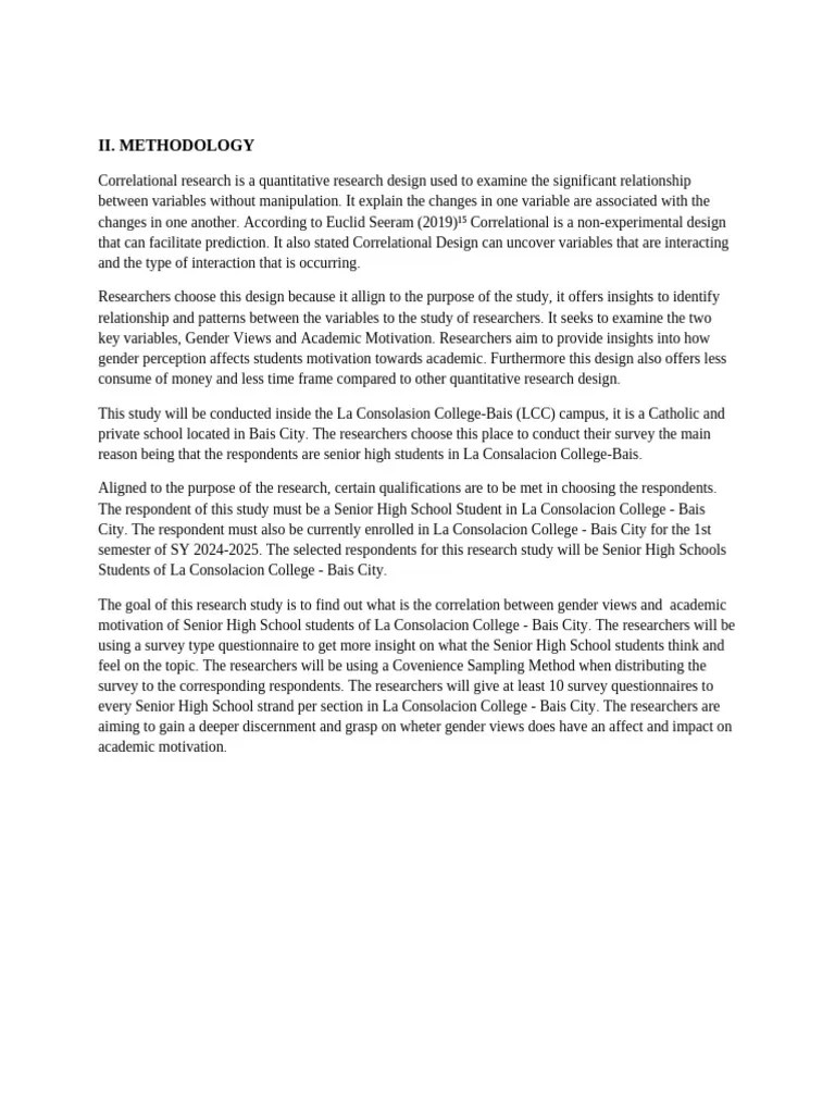 Methodology-WPS Office | PDF | Survey Methodology | Gender