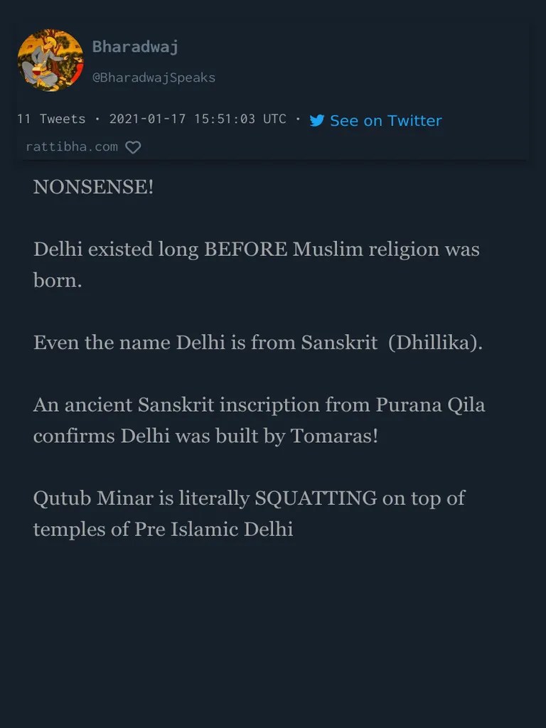 Origin Of Delhi | PDF | Delhi