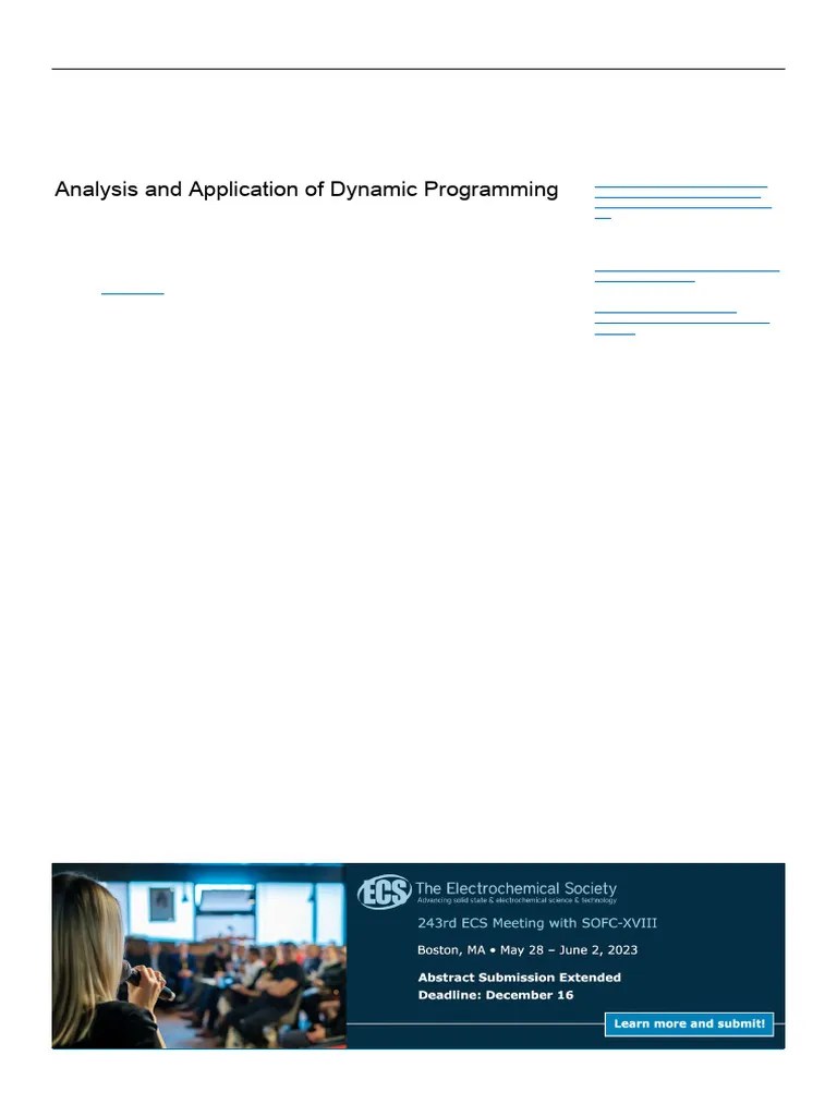 Analysis_and_Application_of_Dynamic_Programming | PDF | Dynamic ...