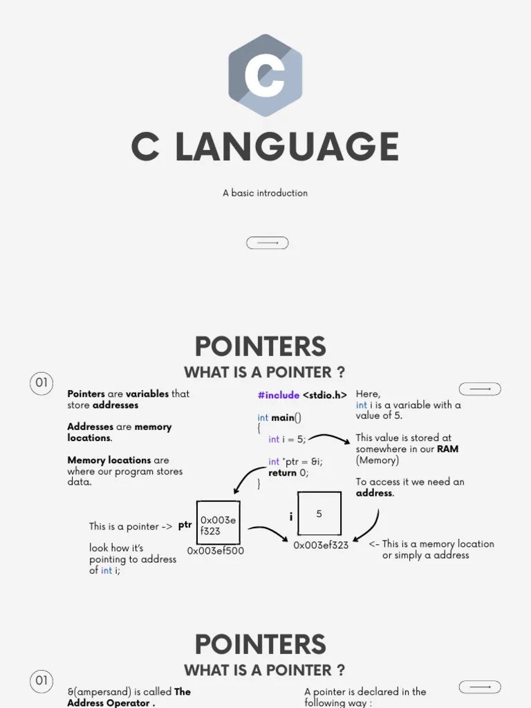 C Pointers | PDF | Pointer (Computer Programming) | Computer Architecture