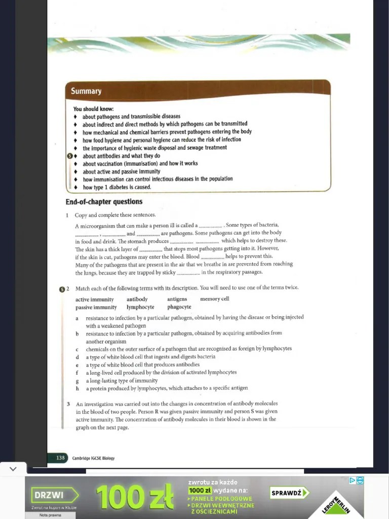 Cambridge IGCSE Biology Coursebook 3rd Edition | PDF