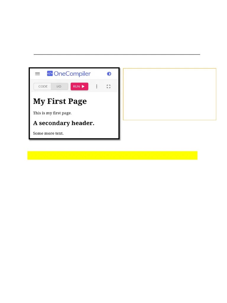 Web Assignment | PDF | Html Element | Html