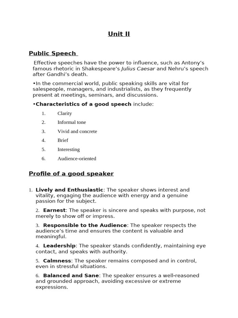 Communication Skills II Unit (BBA 1st Year) | PDF | Communication | Expert