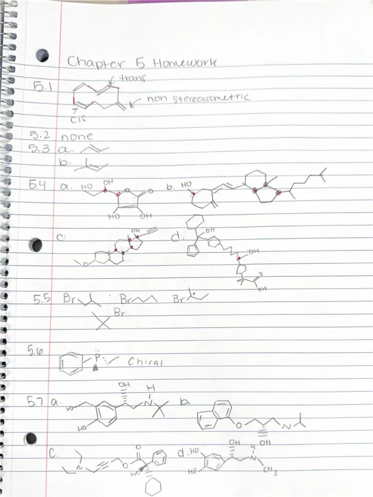 Chapter 5 Homework | PDF