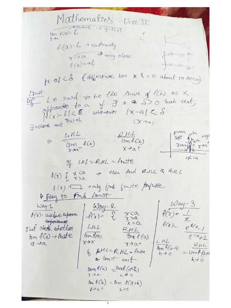 Multivariate Calculus Notes | PDF