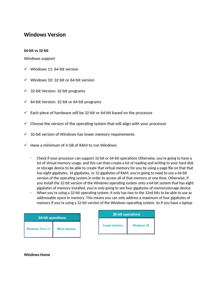 Windows_Notes | PDF | Microsoft Windows | Installation (Computer Programs)