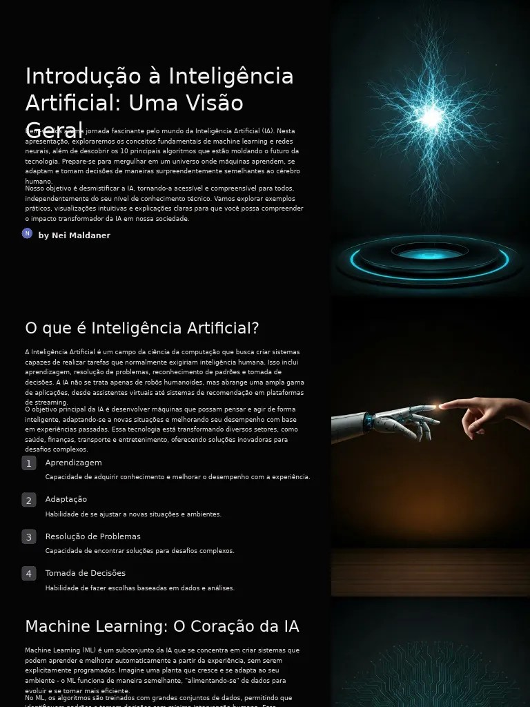 Introducao A Inteligencia Artificial Uma Visao Geral | PDF ...