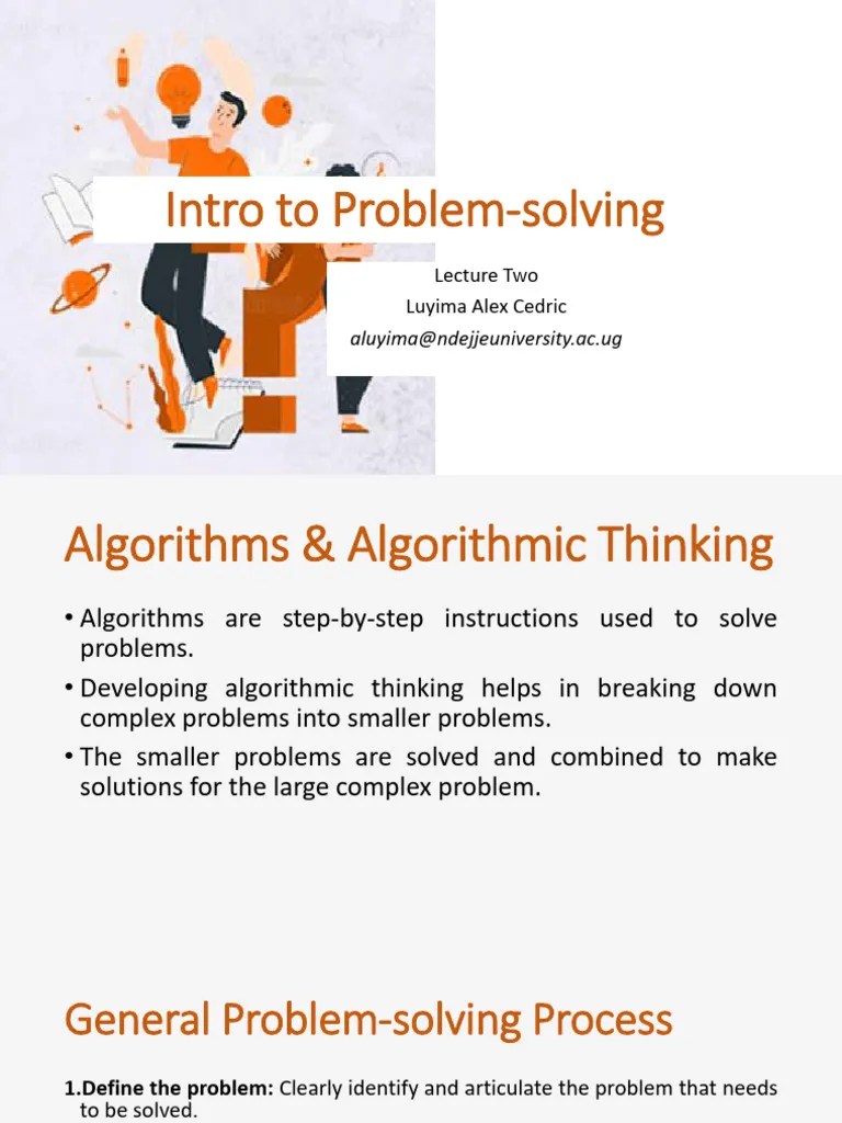 Lecture 2 - Algorithmic Development | PDF | Computer Programming ...