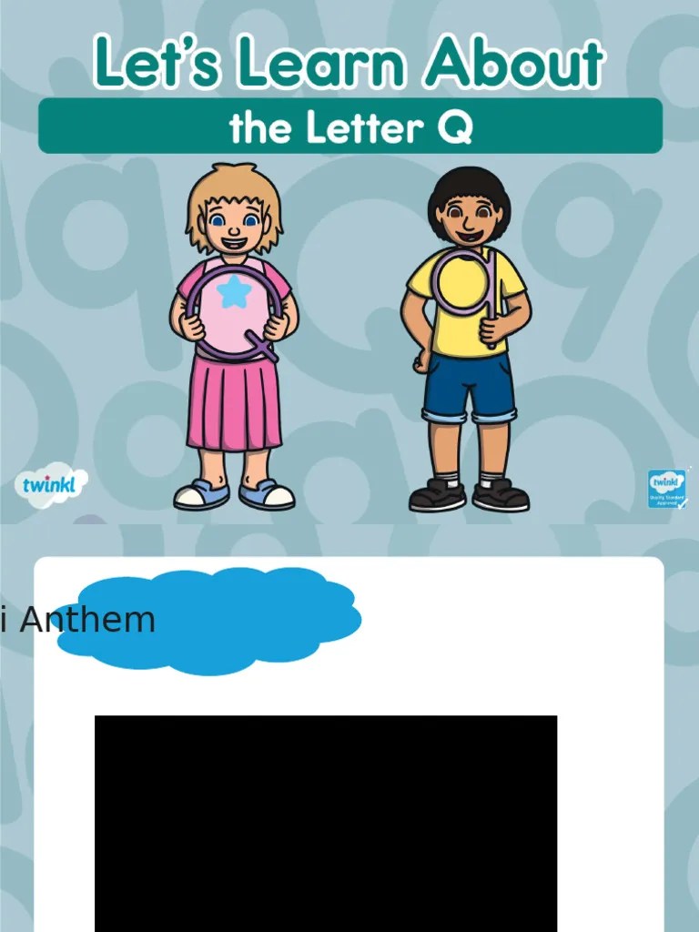 Alphabet Lets Learn About The Letter Q Powerpoint Us L 1627195711 | PDF | Letter Case | Written ...