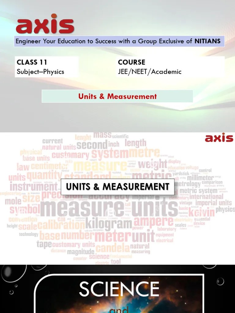 11 Units And Measurement Complete | PDF | Significant Figures ...