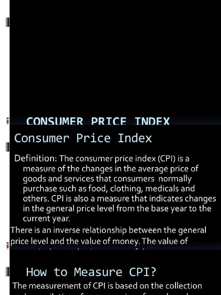 Consumer-Price-Index-CPI | PDF