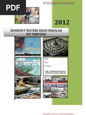 Aplikasi, dan penalaran materi usbn ips geografi smp mts sesuai kisi kisi 2018. Materi Ujian Sekolah Ips Terpadu Kelas 9