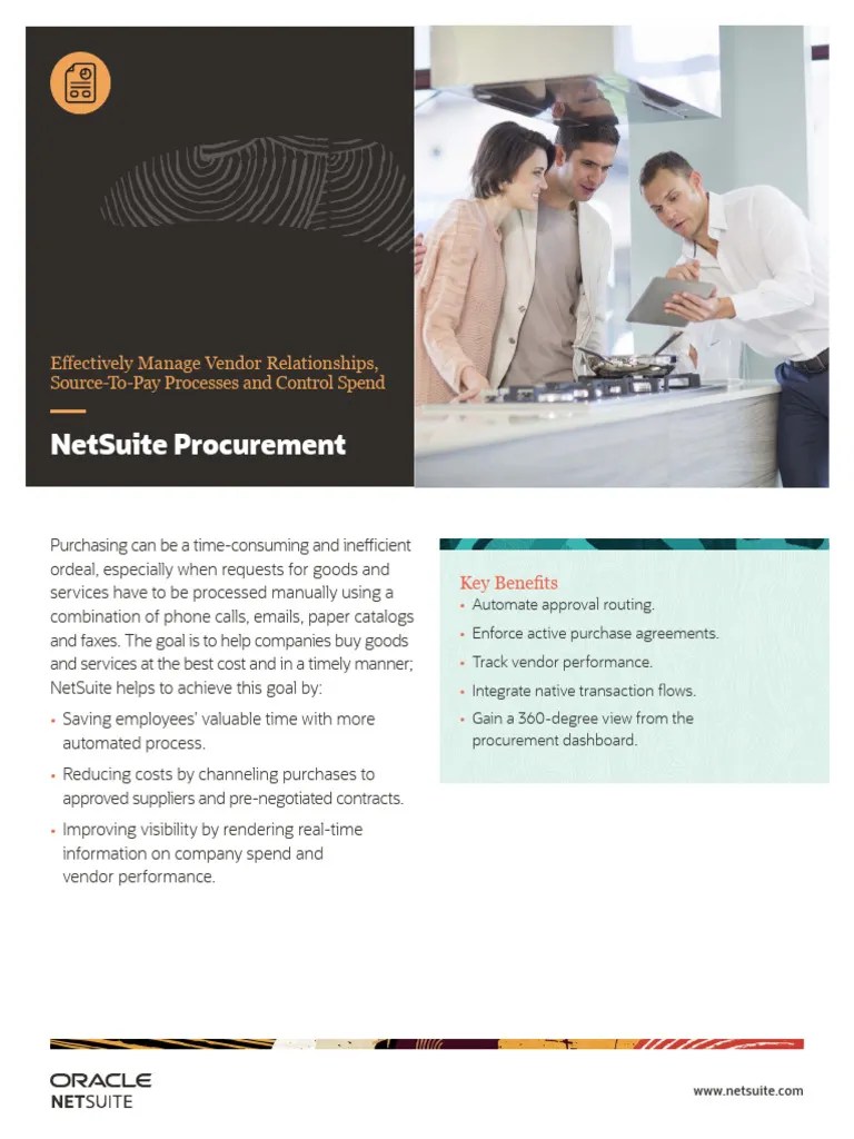 Netsuite procurement