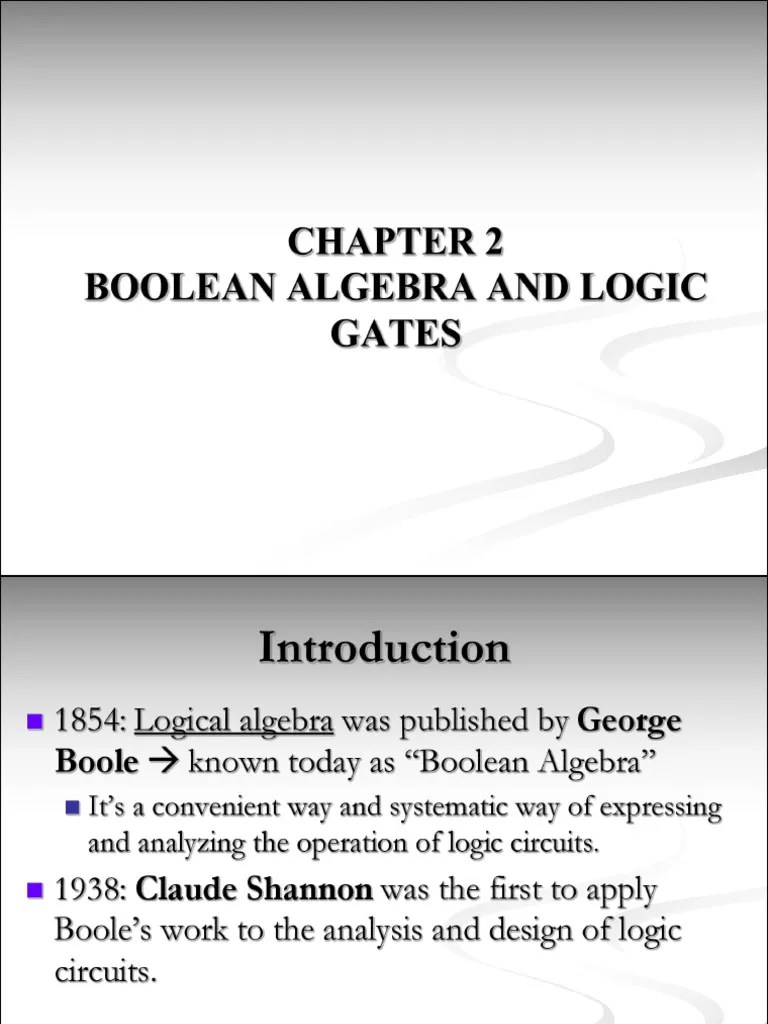 DLD CH2 | PDF | Boolean Algebra | Teaching Mathematics