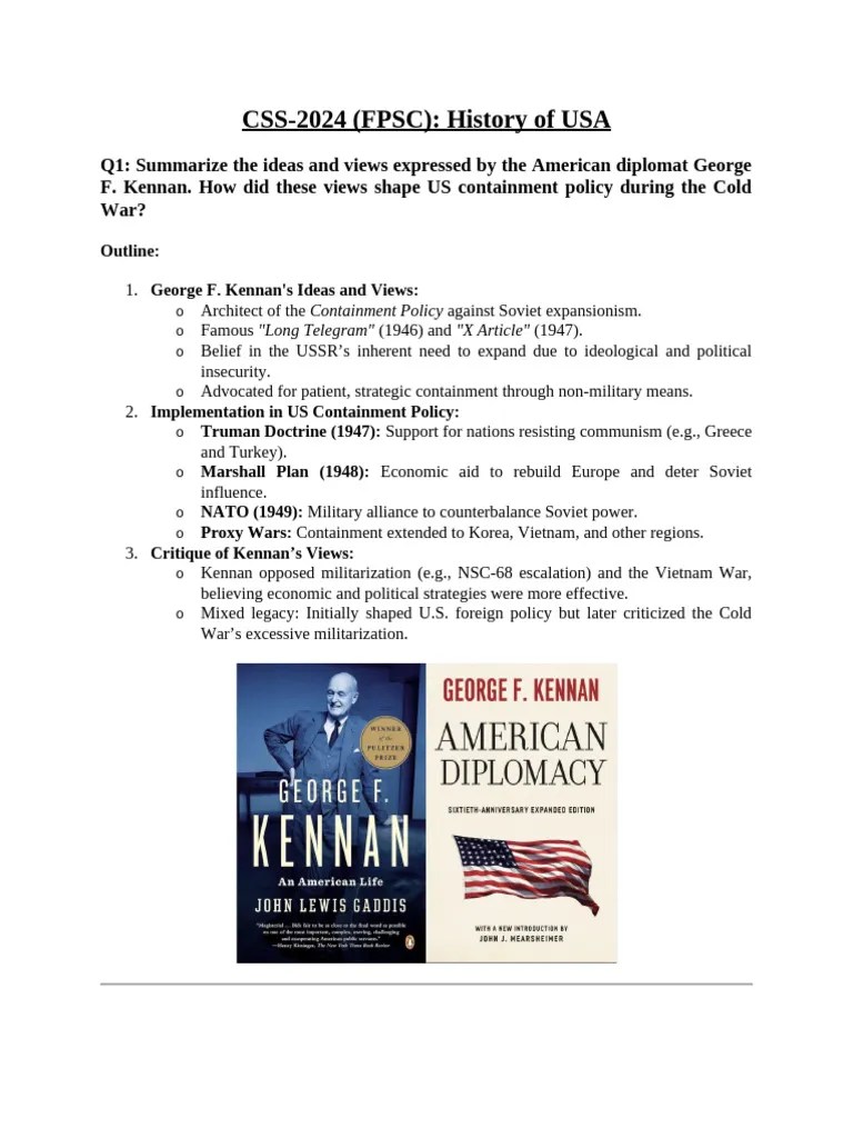 Outlines - CSS 2024 Paper | PDF | Whig Party (United States) | American ...