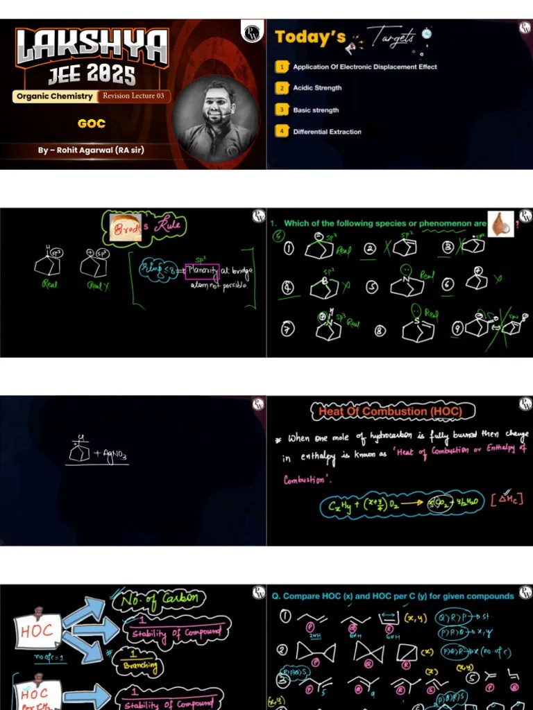 Revision 03 _ Class Notes __ Lakshya JEE 2025 (3) | PDF