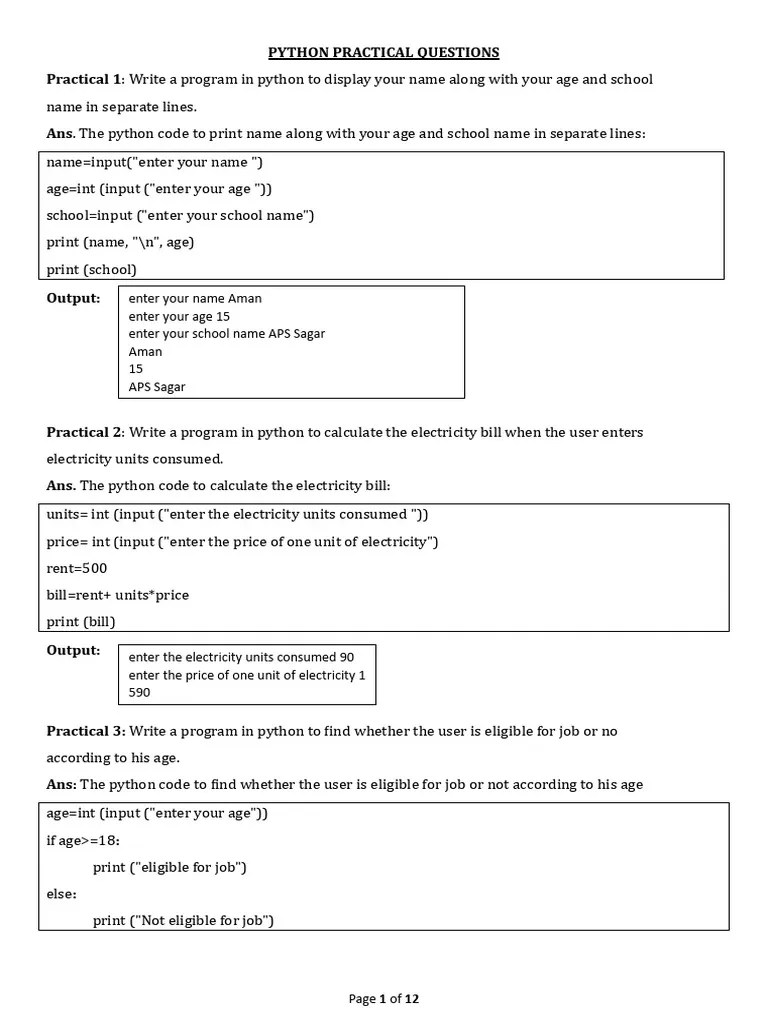 AI PYTHON PRACTICAL | PDF | Quartile | Computing