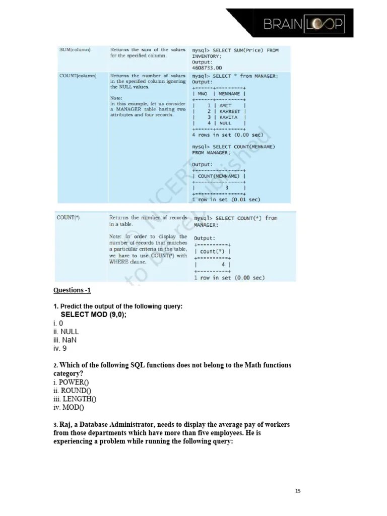 SQL. | PDF | Sql | Computing