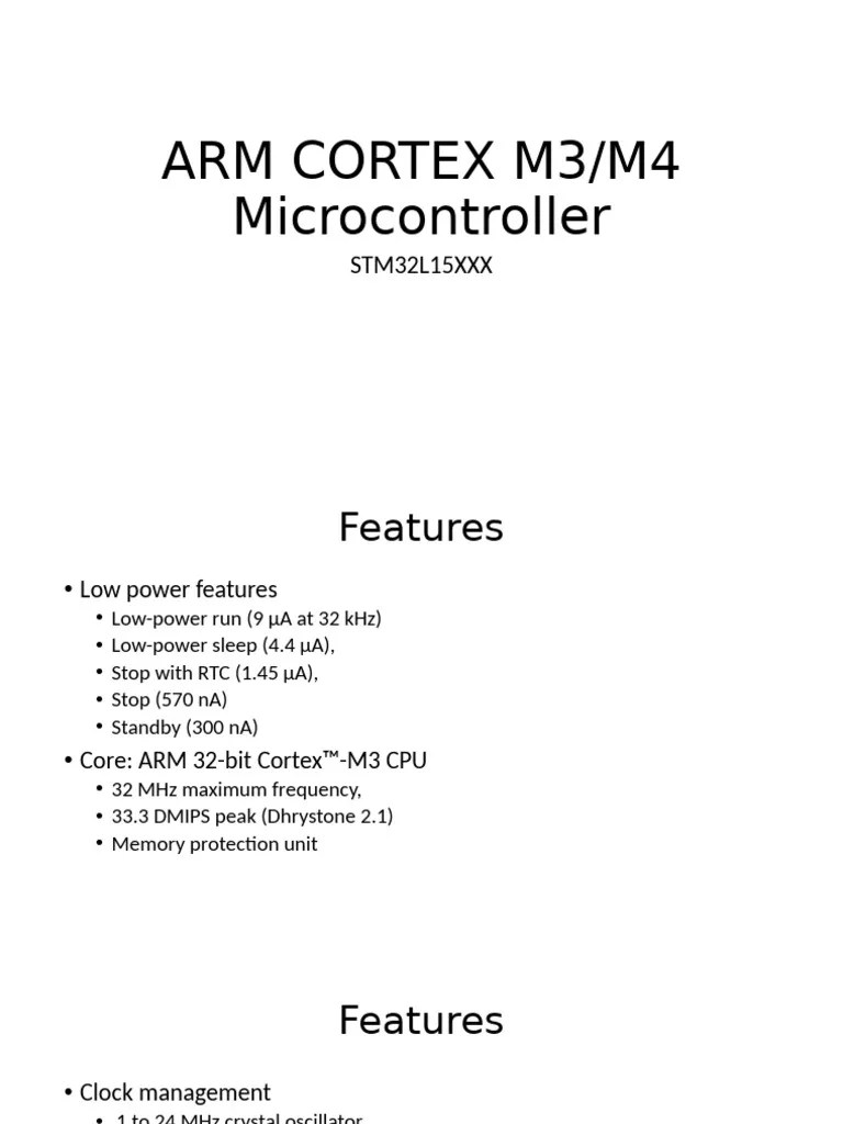 01-Microcontroller | PDF | Booting | Microcontroller