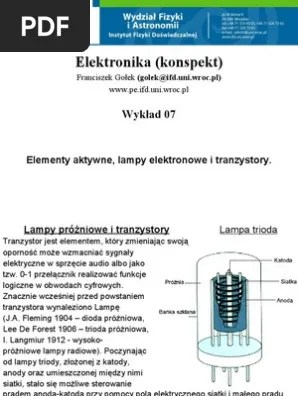 Elektronika W07