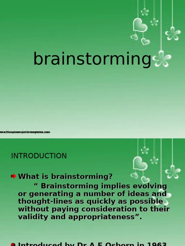 Brainstorming Pdf Brainstorming Methodology - Ultra HD Mountain Textures for Desktop