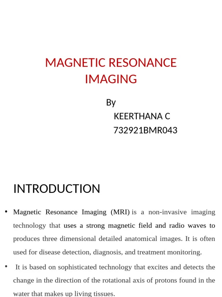 Mri | PDF | Magnetic Resonance Imaging | Medical Imaging