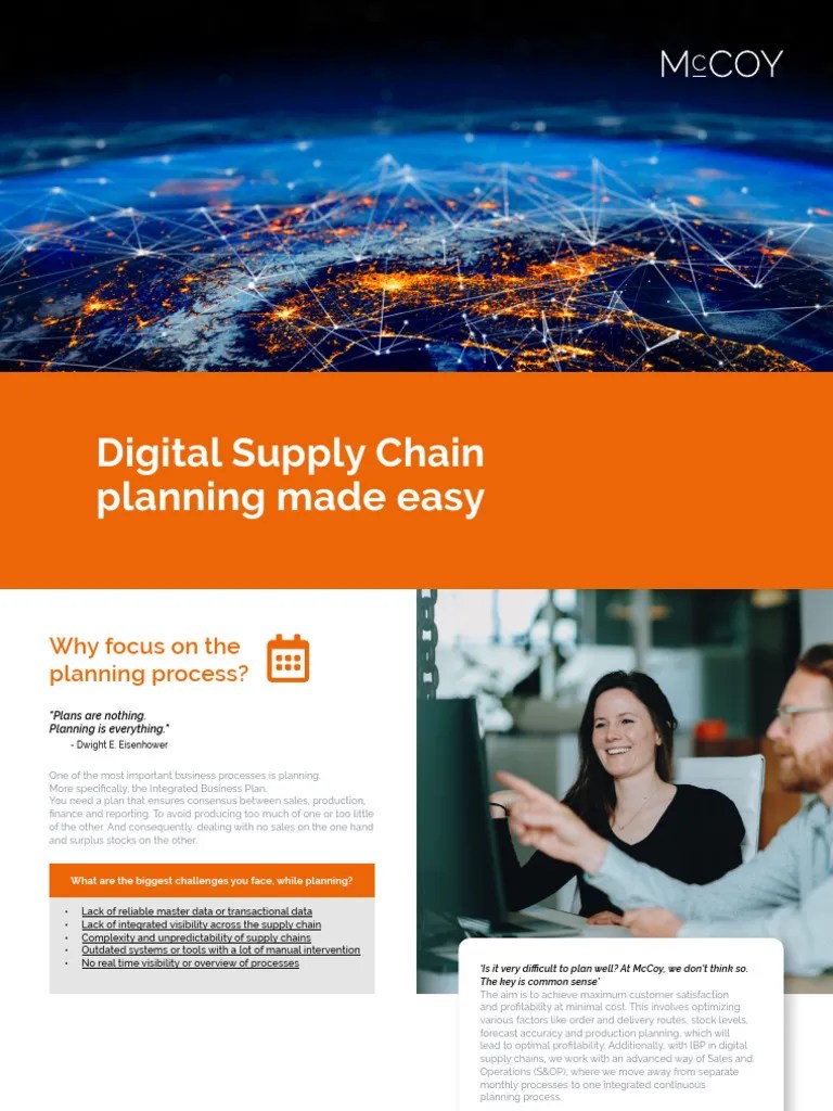Digital Supply Chain Planning Made Easy | PDF | Supply Chain | Inventory
