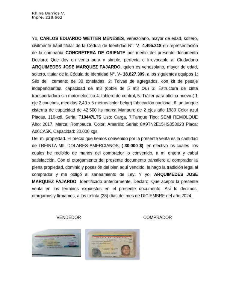 Compra Venta Pdf