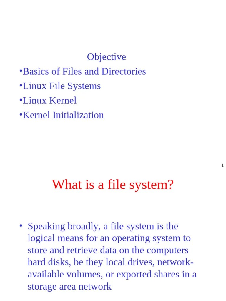 Files Systems | PDF | File System | Computer File