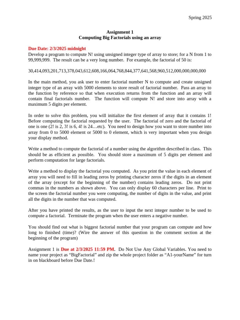 Assignment 1 Spring 2025 | PDF | Numbers | Function (Mathematics)