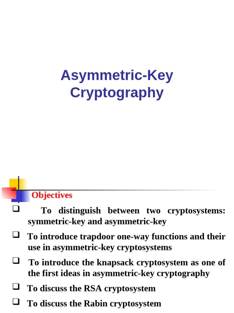 Module-3-2 | PDF | Public Key Cryptography | Cryptography