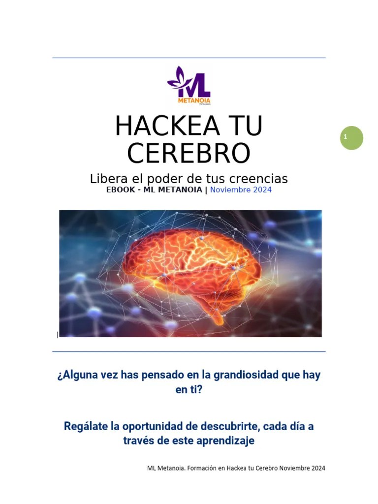Ebook Hackea Tu Cerebro | PDF | Sicología | Neurociencia